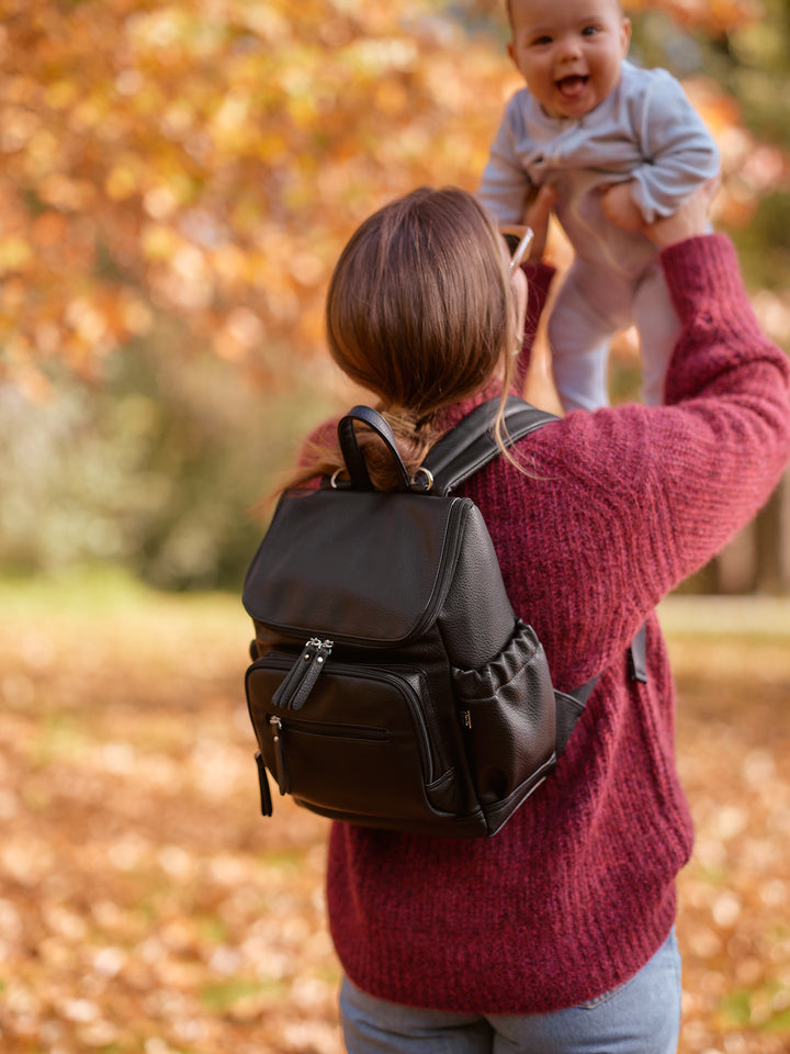 OiOi Mini Nappy Backpack - Black
