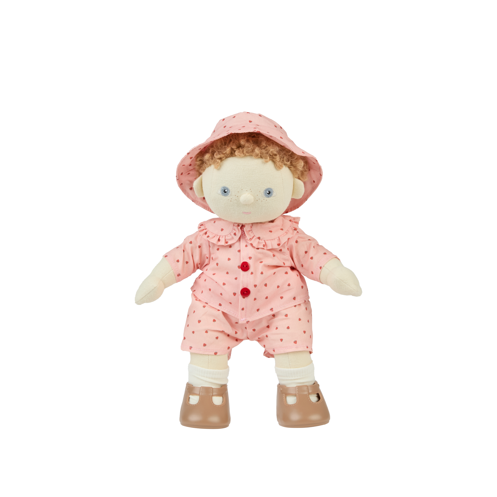 Dinkum Doll On the Go Outfit - Strawberry
