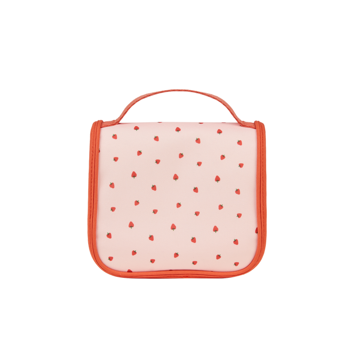Olli Ella See-Ya Wash Bag - Strawberry