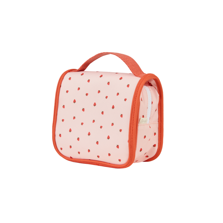 Olli Ella See-Ya Wash Bag - Strawberry