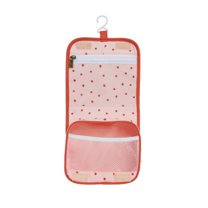 Olli Ella See-Ya Wash Bag - Strawberry