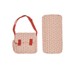Carrie Convertible Changing Set - Strawberry