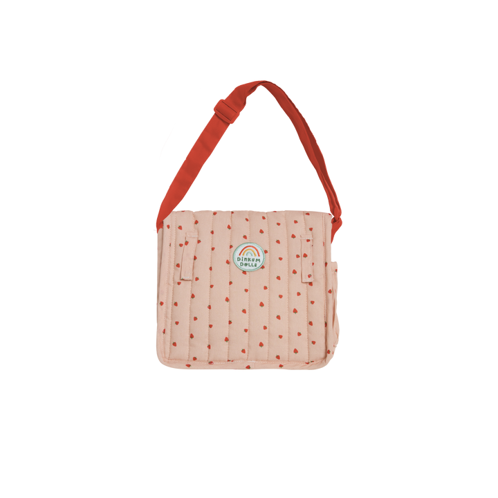 Olli Ella Carrie Convertible Changing Set - Strawberry