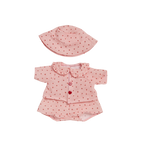 Dinkum Doll On the Go Outfit - Strawberry