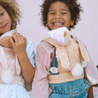 Dinkum Doll Cottontail Carrier - Hopscotch