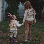 Dinkum Doll Cottontail Carrier - Hopscotch