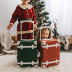 Holiday See-Ya Suitcase - Sweetheart Red