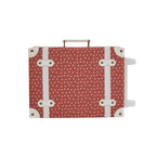 Holiday See-Ya Suitcase - Sweetheart Red