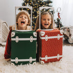 Holiday See-Ya Suitcase - Sweetheart Red
