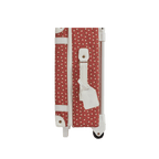 Holiday See-Ya Suitcase - Sweetheart Red