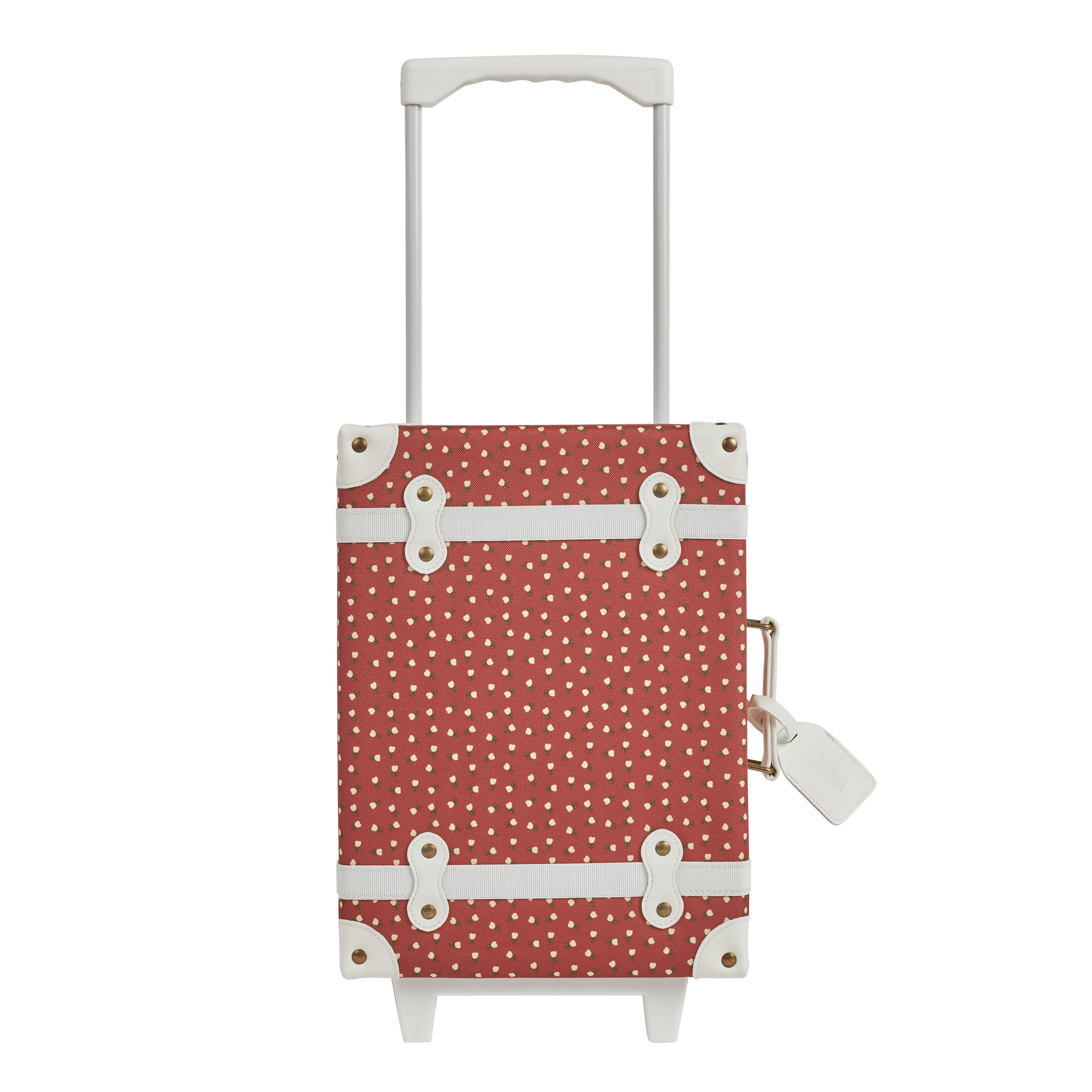 Holiday See-Ya Suitcase - Sweetheart Red