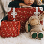 Holiday See-Ya Suitcase - Sweetheart Red