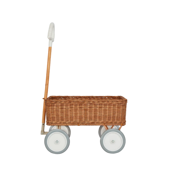 Olli Ella Rattan Wonder Wagon - Natural