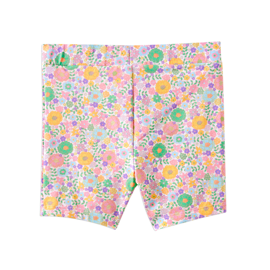 Pastel Garden Bike Short