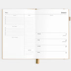2026 A5 Horizontal Planner - Taupe