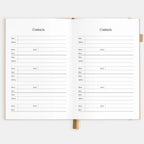 2026 A5 Horizontal Planner - Taupe