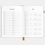 2026 A5 Horizontal Planner - Taupe