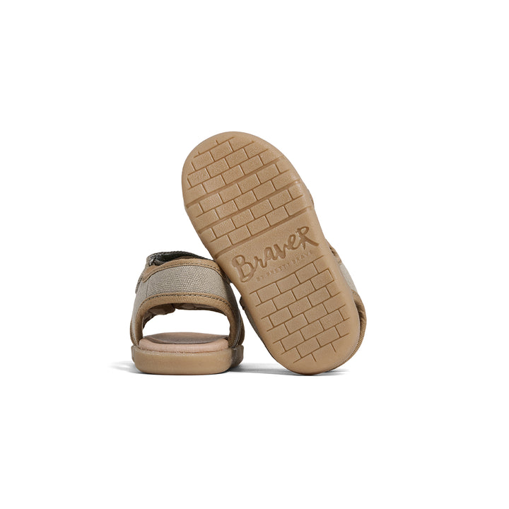Pretty Brave Play Sandal - Khaki