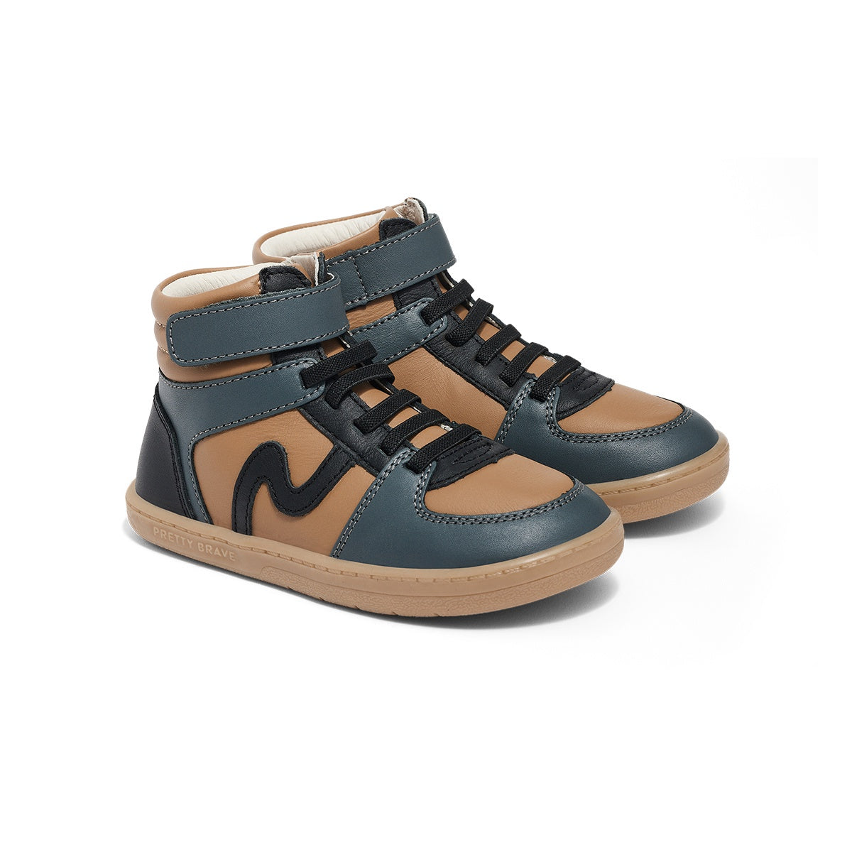 Pretty Brave Hi-Top - Tan Combo