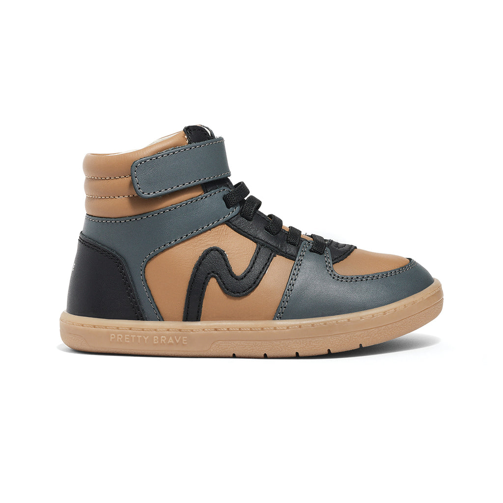 Pretty Brave Hi-Top - Tan Combo