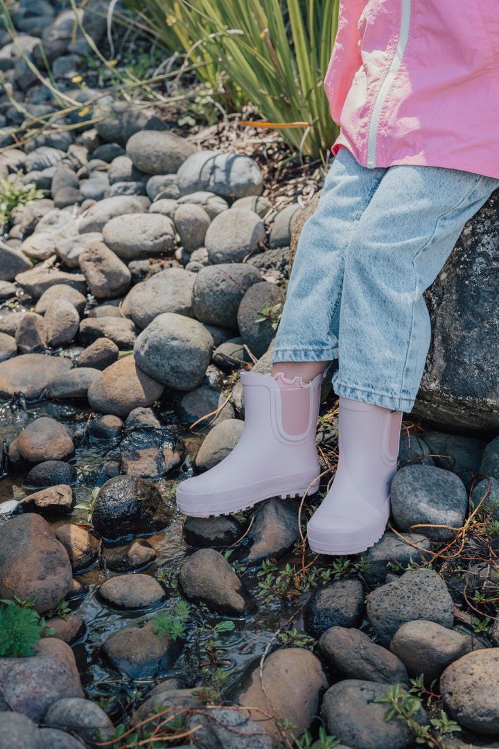 Pretty Brave Puddle Boot - Blush