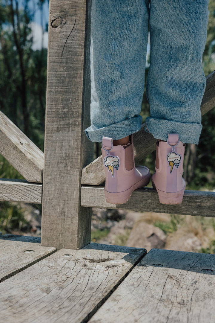 Pretty Brave Puddle Boot - Blush