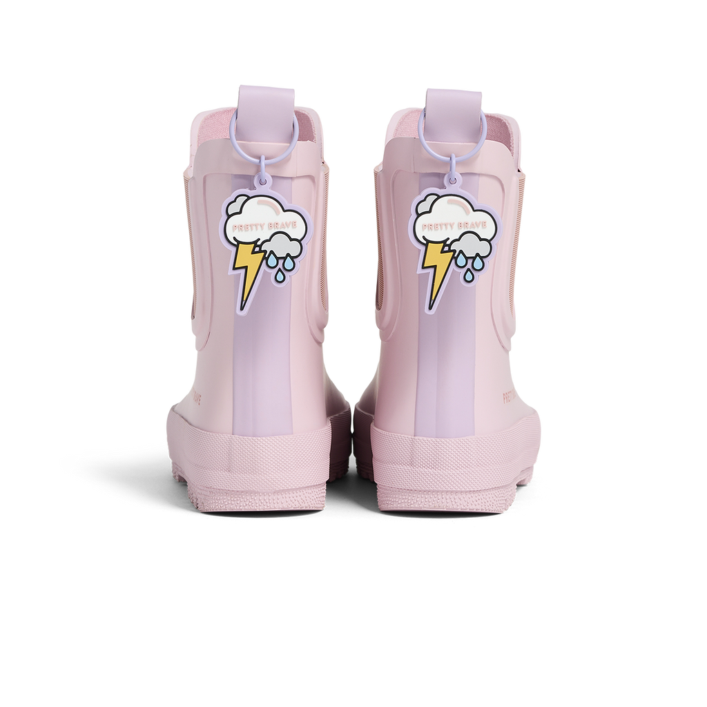 Pretty Brave Puddle Boot - Blush