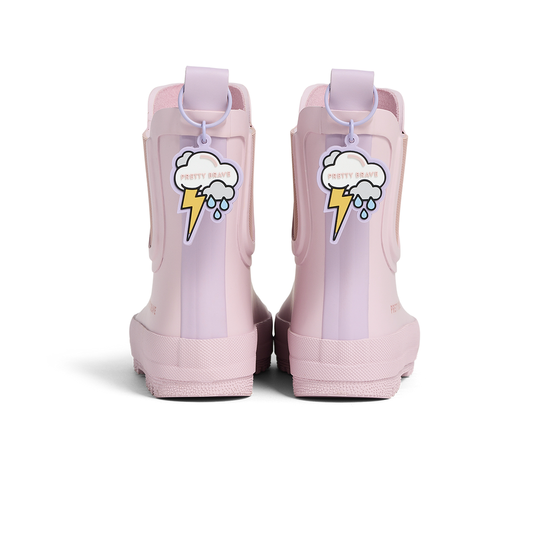 Pretty Brave Puddle Boot - Blush