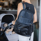 Chloe Backpack - Black Pebble