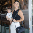 Harper Cross Body Bag - Black Pebble