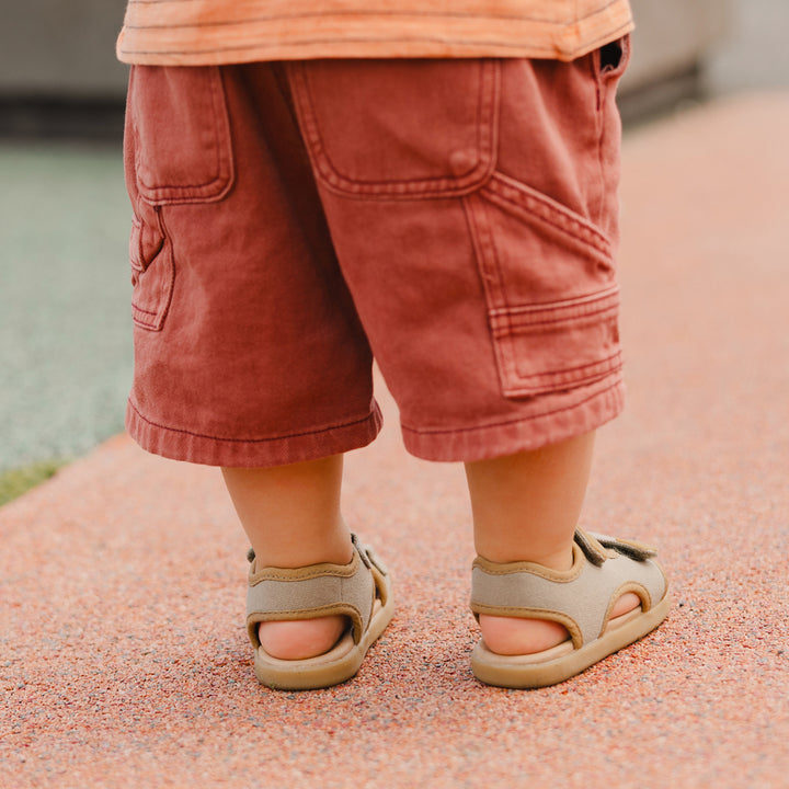 Pretty Brave Play Sandal - Khaki