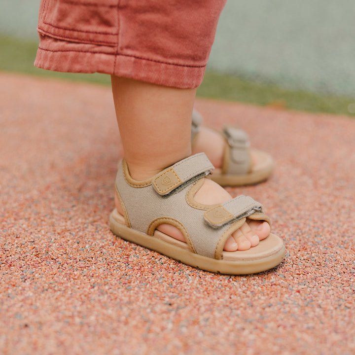 Pretty Brave Play Sandal - Khaki