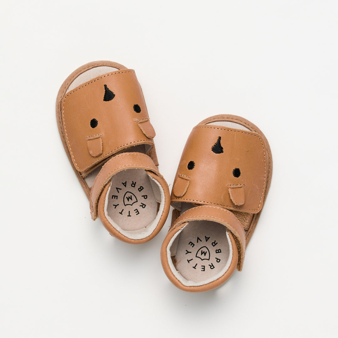 Pretty Brave Teddy Sandal Tan