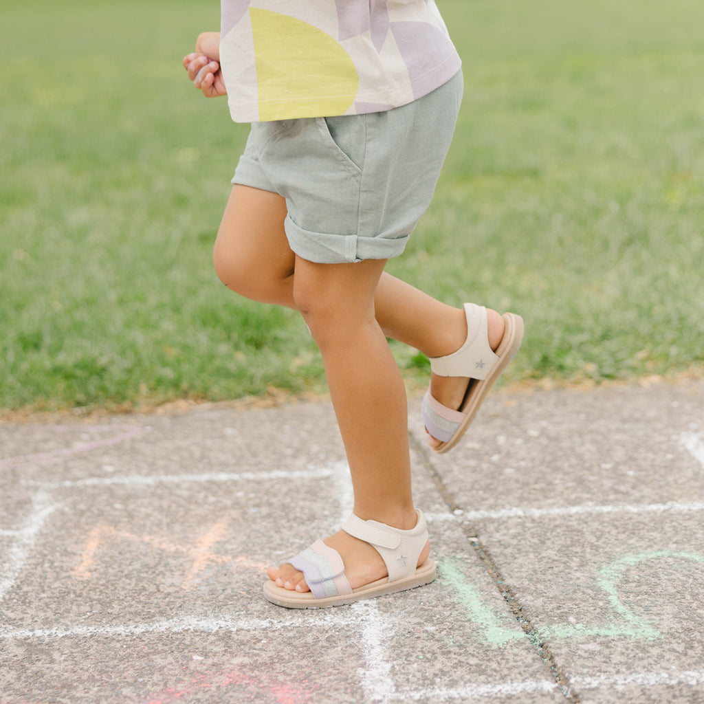 Pretty Brave Star Sandal - Sparkle