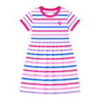Pretty Stripe Rib Dress