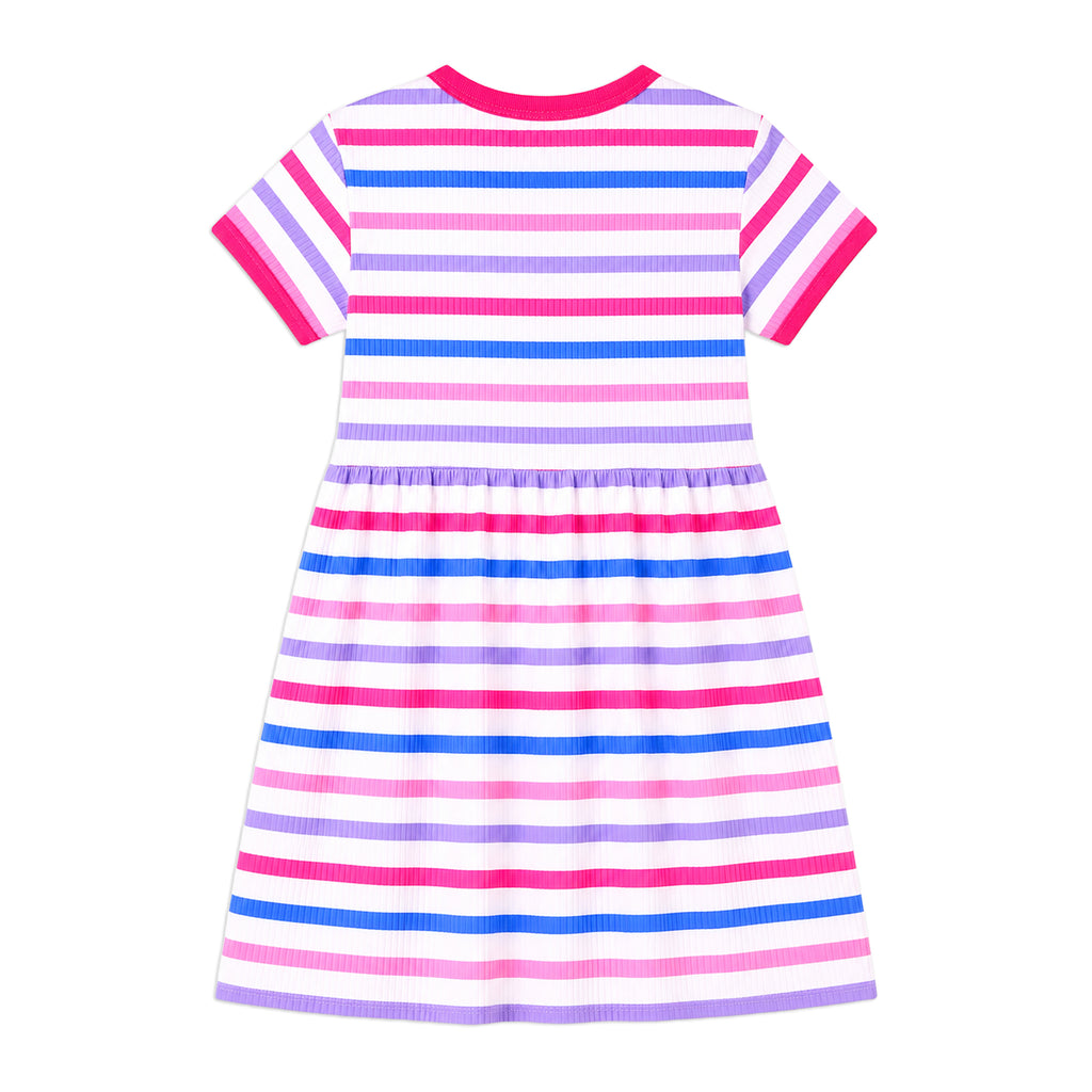 Pretty Stripe Rib Dress