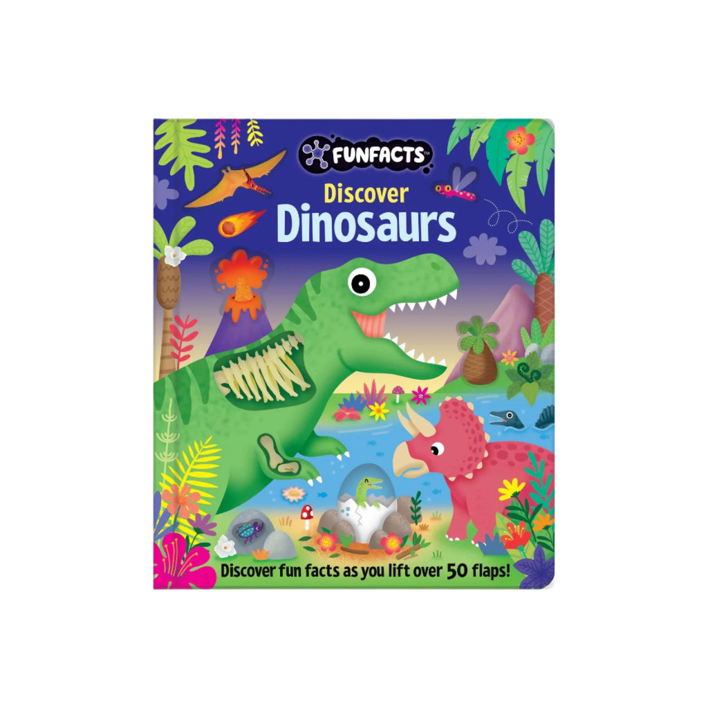 FunFacts - Lift the Flap Board Book - Discover Dinosaurs