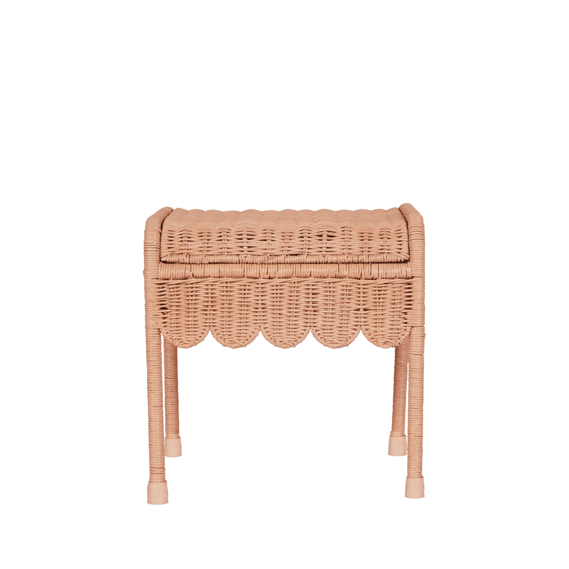 Olli Ella Petal Storie Stool - Seashell Pink