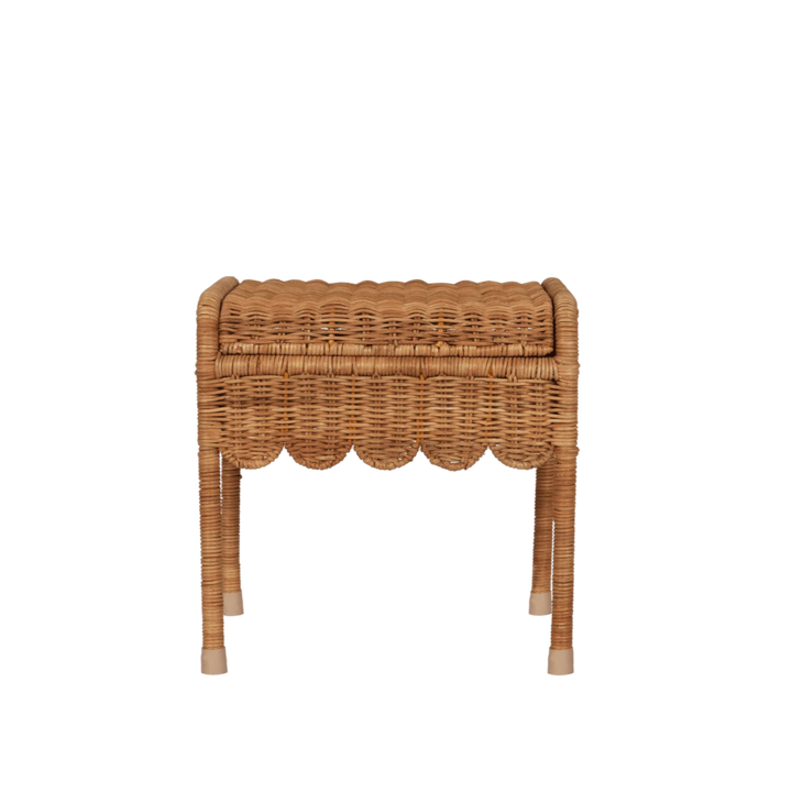 Olli Ella Petal Storie Stool - Natural
