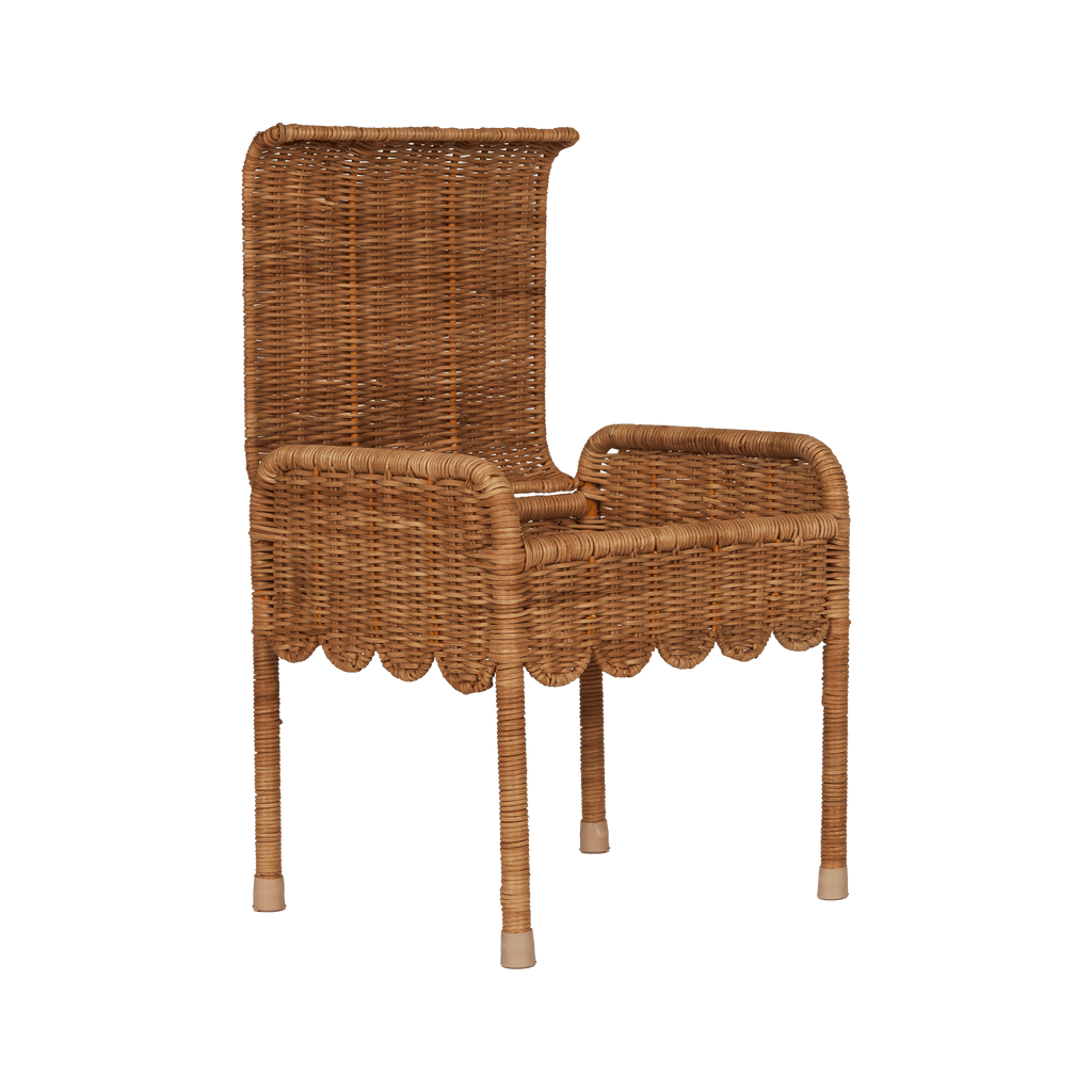 Olli Ella Petal Storie Stool - Natural