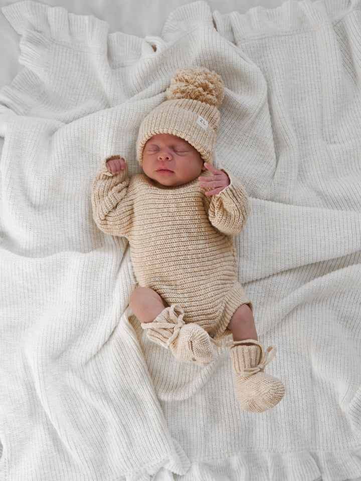 Ziggy Lou - Heirloom Romper | Wheat