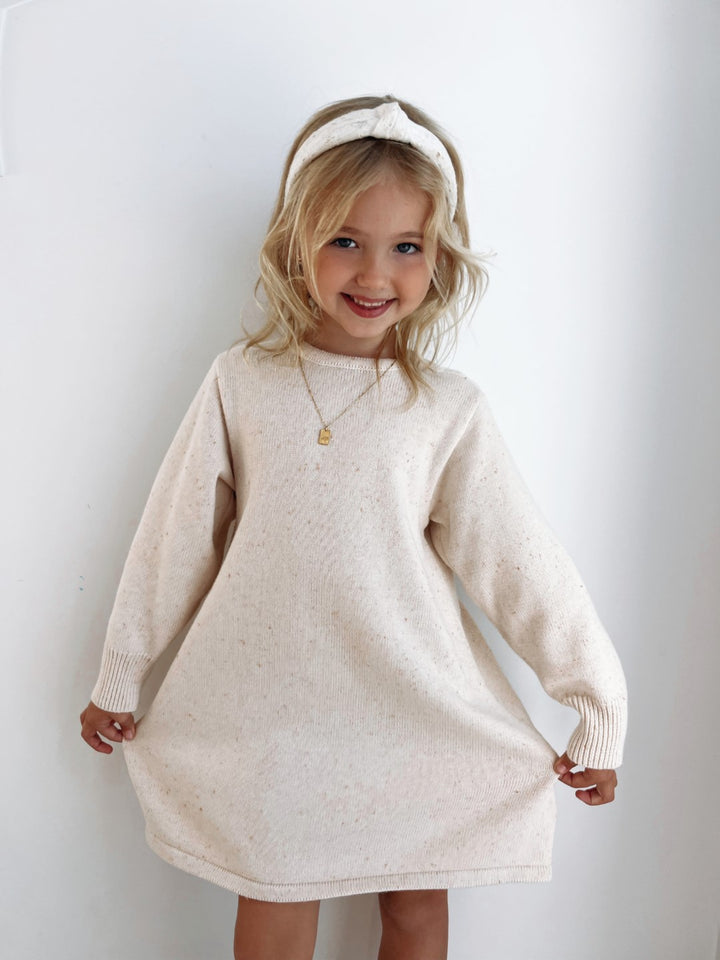Ziggy Lou - Long Sleeve Dress | Biscotti Fleck