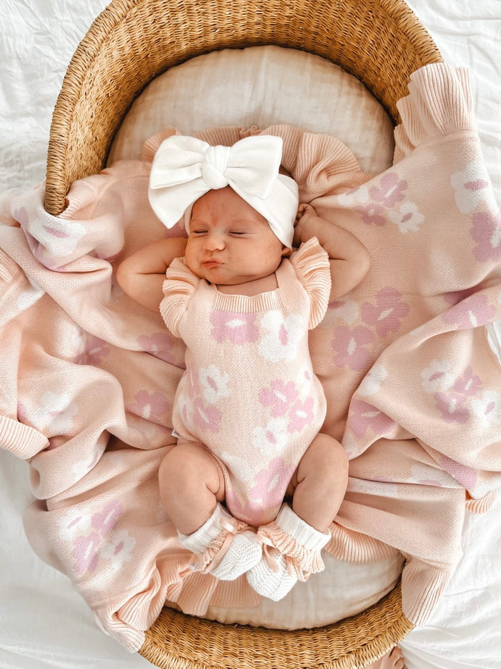Ziggy Lou - Frill Romper | Flora