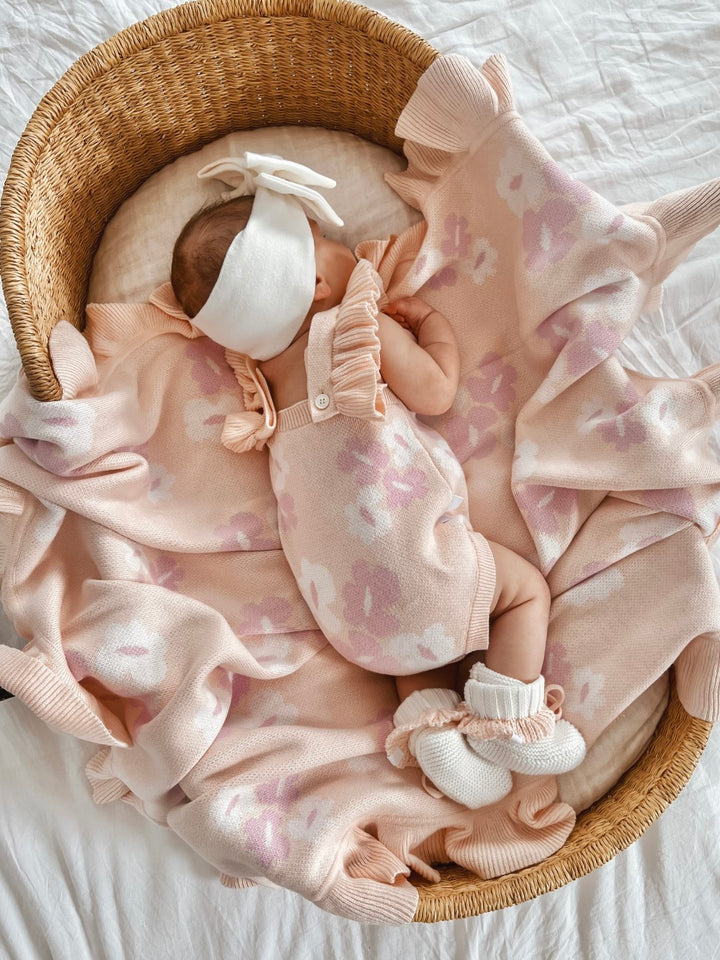 Ziggy Lou - Frill Romper | Flora