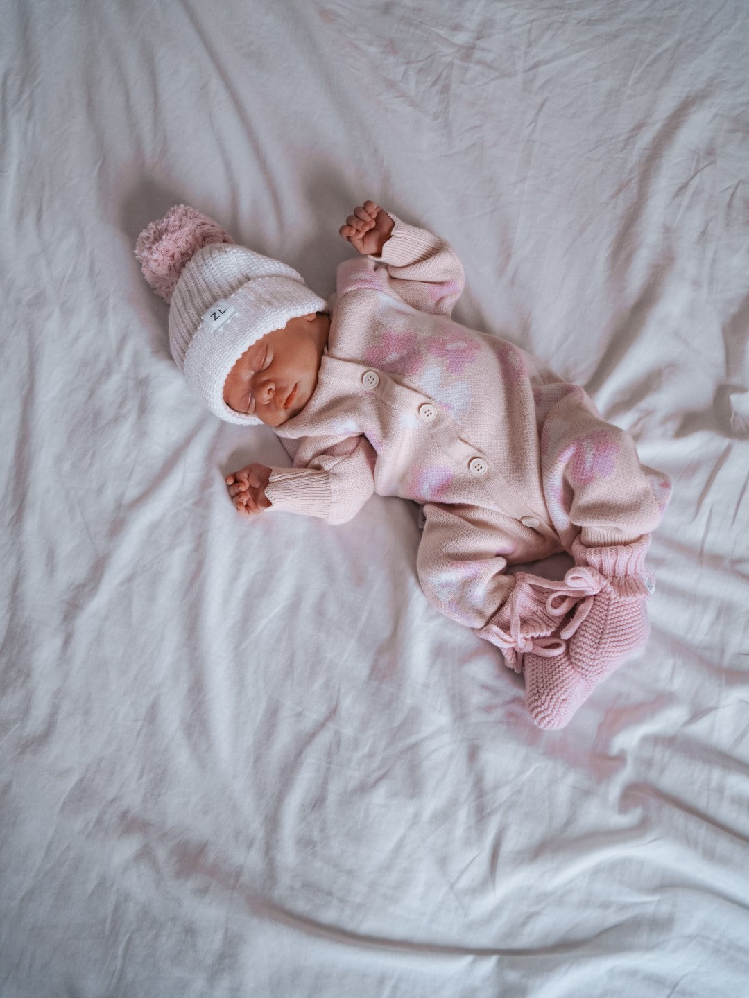 Ziggy Lou - Classic Knit Romper | Flora