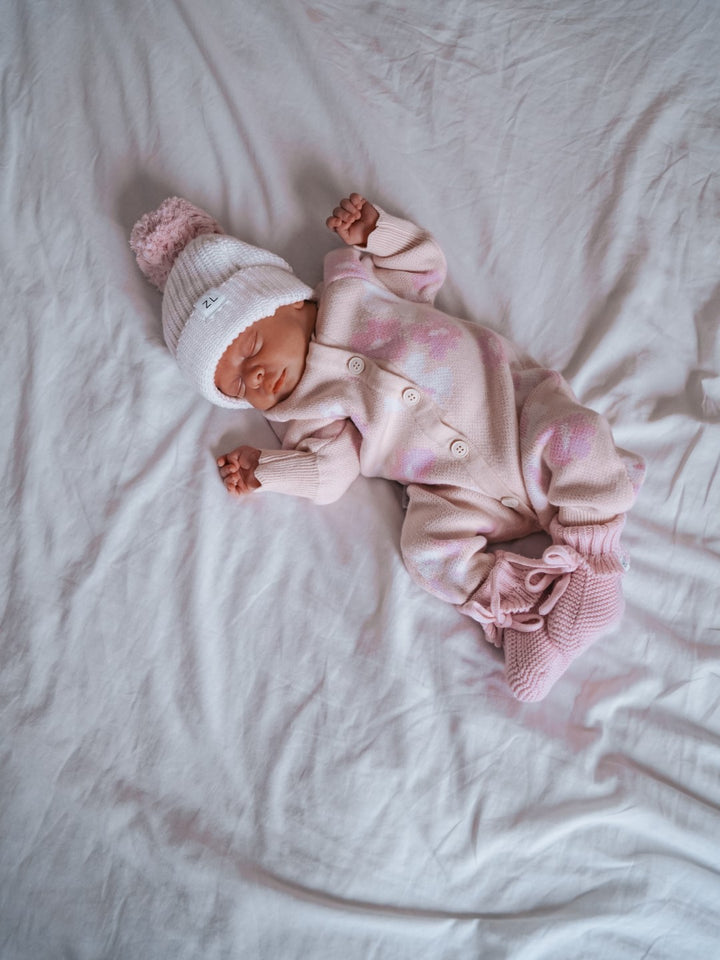 Ziggy Lou - Classic Knit Romper | Flora