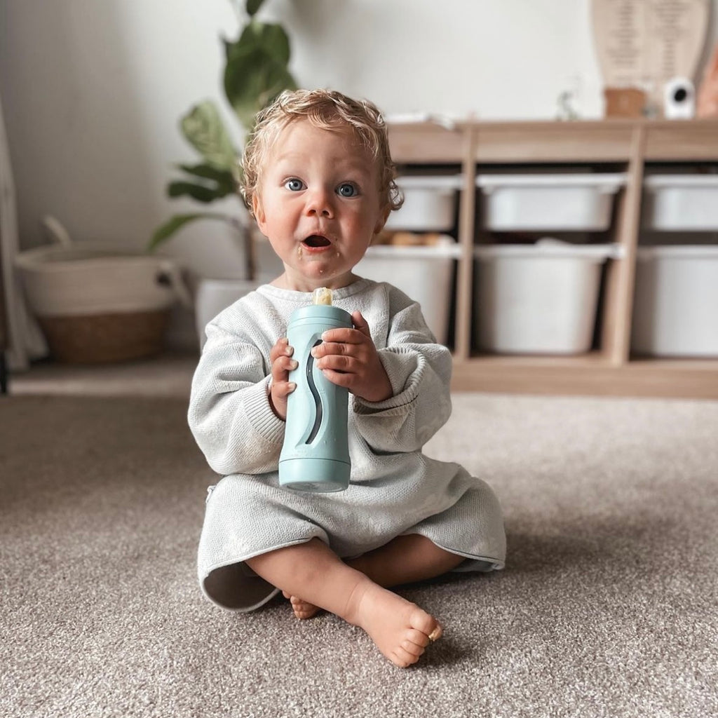 Food Bottle - Duck Egg Blue