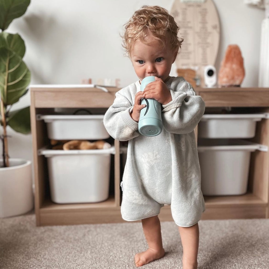 Food Bottle - Duck Egg Blue