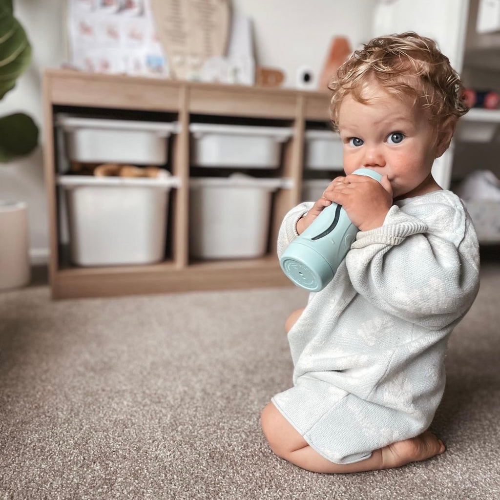 Food Bottle - Duck Egg Blue