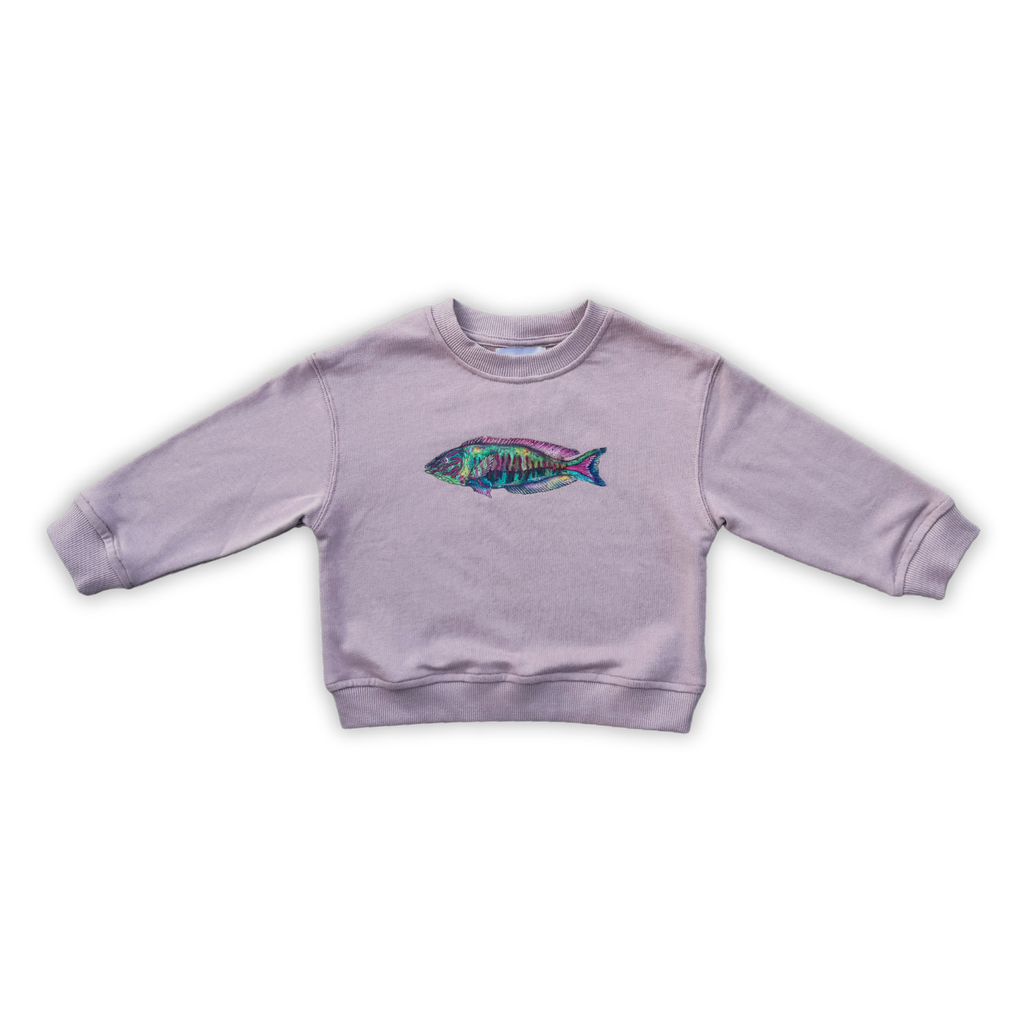 Parrot Fish Jumper - Grape